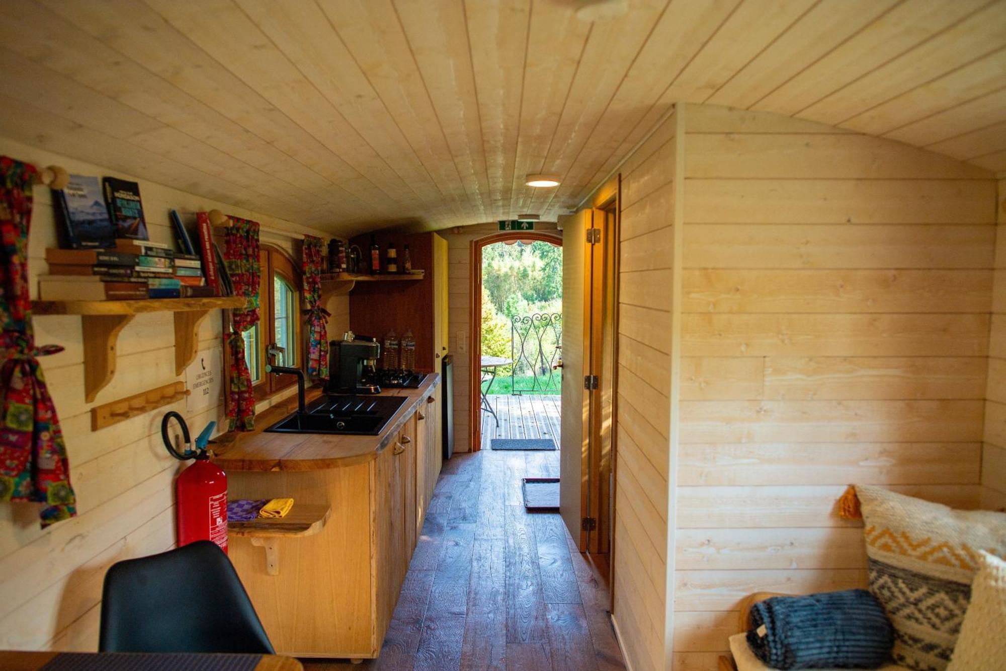 La Tiny House De La Bergerie Villa Lierneux Exterior photo